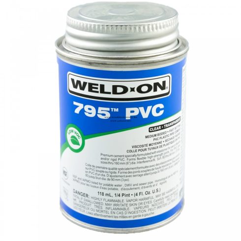 Weld'on Blue PVC ragasztó 118mL