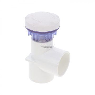   Fehér/átlátszó ABS aromaterápiás diffúzor 1,5" (48,5 mm) csövekhez