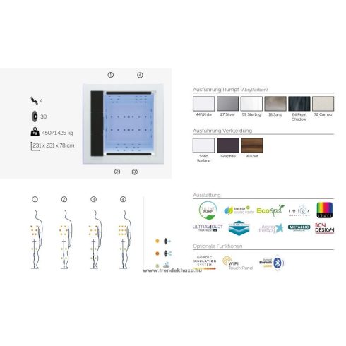 Cube minimalist 231x231x78
