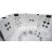Allseas Spa Stellar Platinum 218 x 218 x 95 cm