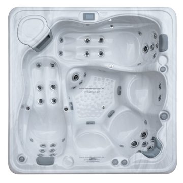 Allseas Spa Solstice Platinum 230 x 230 x 95 cm