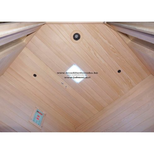 Jade Infra szauna sarok modell 127x127x190 cm