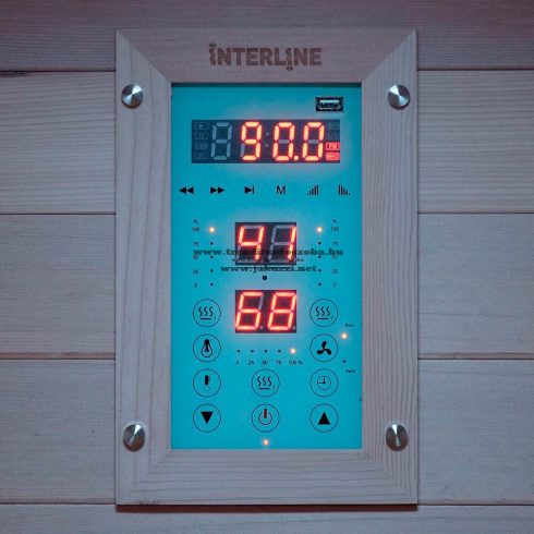 Jade Infra szauna sarok modell 127x127x190 cm