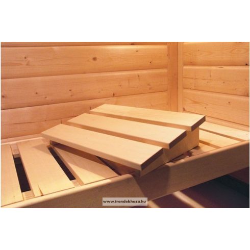 Kouva finn szauna + 9 kW szaunakemence 400 V  Méret: 200 x 170 x 200 cm Sarokmodell