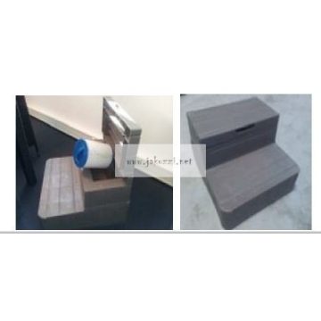 Lépcsö 01.04.02.0033 2 tier step grey with drawer 
