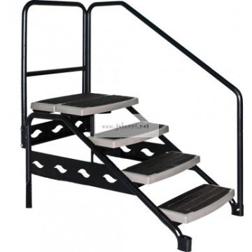   Lépcső SWSS4-GR Swimspa Step4-Coastal Grey, including risers & handles
