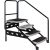 Lépcső SWSS4-GR Swimspa Step4-Coastal Grey, including risers & handles