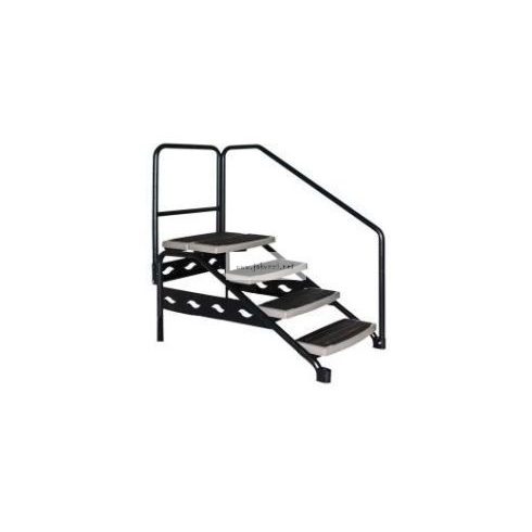 Lépcső SWSS4-GR Swimspa Step4-Coastal Grey, including risers & handles