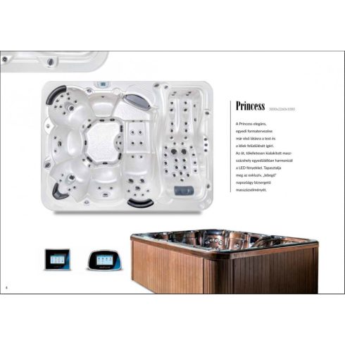 Princes 7 személyes jakuzzi