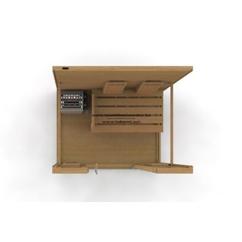 Trendi Diamond 2 kombiszauna 130x135 cm