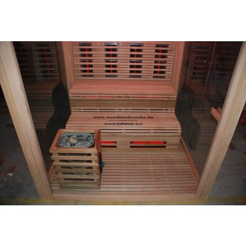 Trendi Kombiszauna Millenium 200x200x210 cm