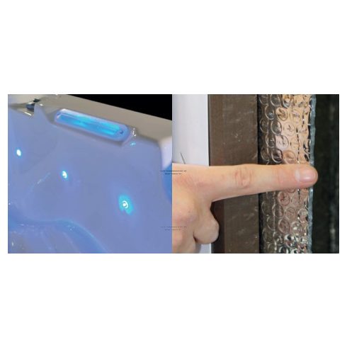 WaterW Pesaro Jakuzzi 200 x 90 cm