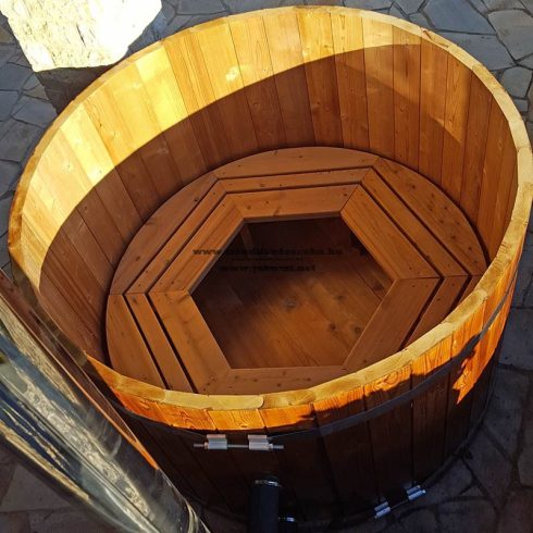 Észt vörösfenyő fürdő dézsa 