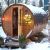 HORDÓ SZAUNA+ÖLTÖZŐ S3P THERMOWOOD 2,2M ÁTMÉRŐJŰ ++
